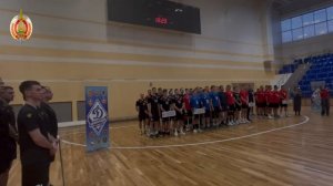 В финале турнира БФСО «Динамо» по волейболу команда МВД в упорной борьбе уступила сборной МЧС