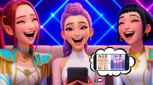 Huntrix Golden - KPop Demon Hunters - KPop Demon Hunters. Охотницы на демонов. Тренд 2025 года