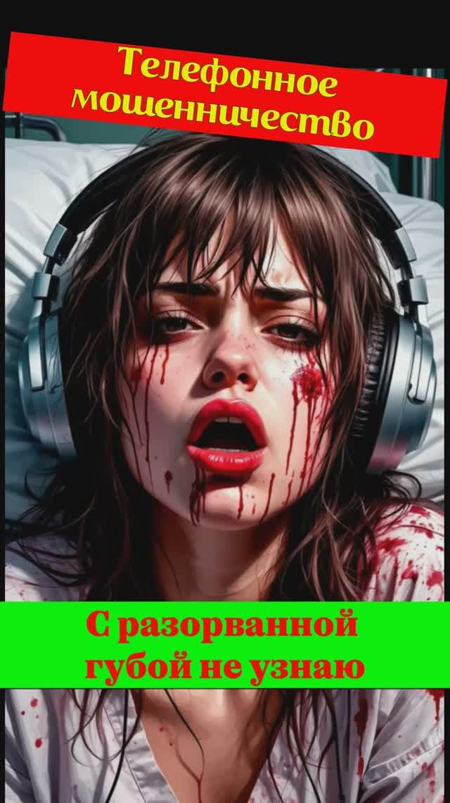 АЛИСА. С разорванной губой не узнаю