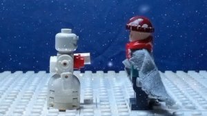 Lego зимняя анимация: "Снежный друг"