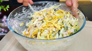 ТОЧНО приготовлю его НА НОВЫЙ ГОД! Салат который СЪЕДАЮТ ПЕРВЫМ ЗА НОВОГОДНИМ СТОЛОМ!