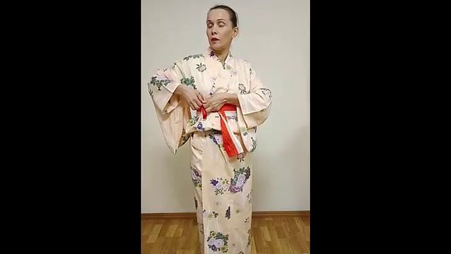 Как самостоятельно надеть юката (короткая инструкция)