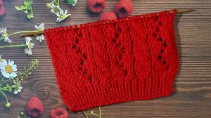 МК Узор спицами