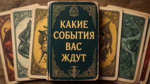 Какие события вас ждут впереди ...и что приготовила судьба..