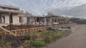 Забор вокруг дома 650 м²