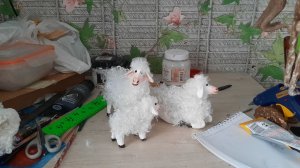 Рождественский вертеп. Овечки часть 3