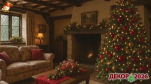 Как украсить дом и елку к Новому Году 2026 фото идеи для вдохновения 🎍🎄🎅🏼 (14)