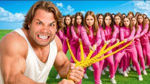 Самые Вредные Девчонки против САМОГО СИЛЬНОГО человека в мире !