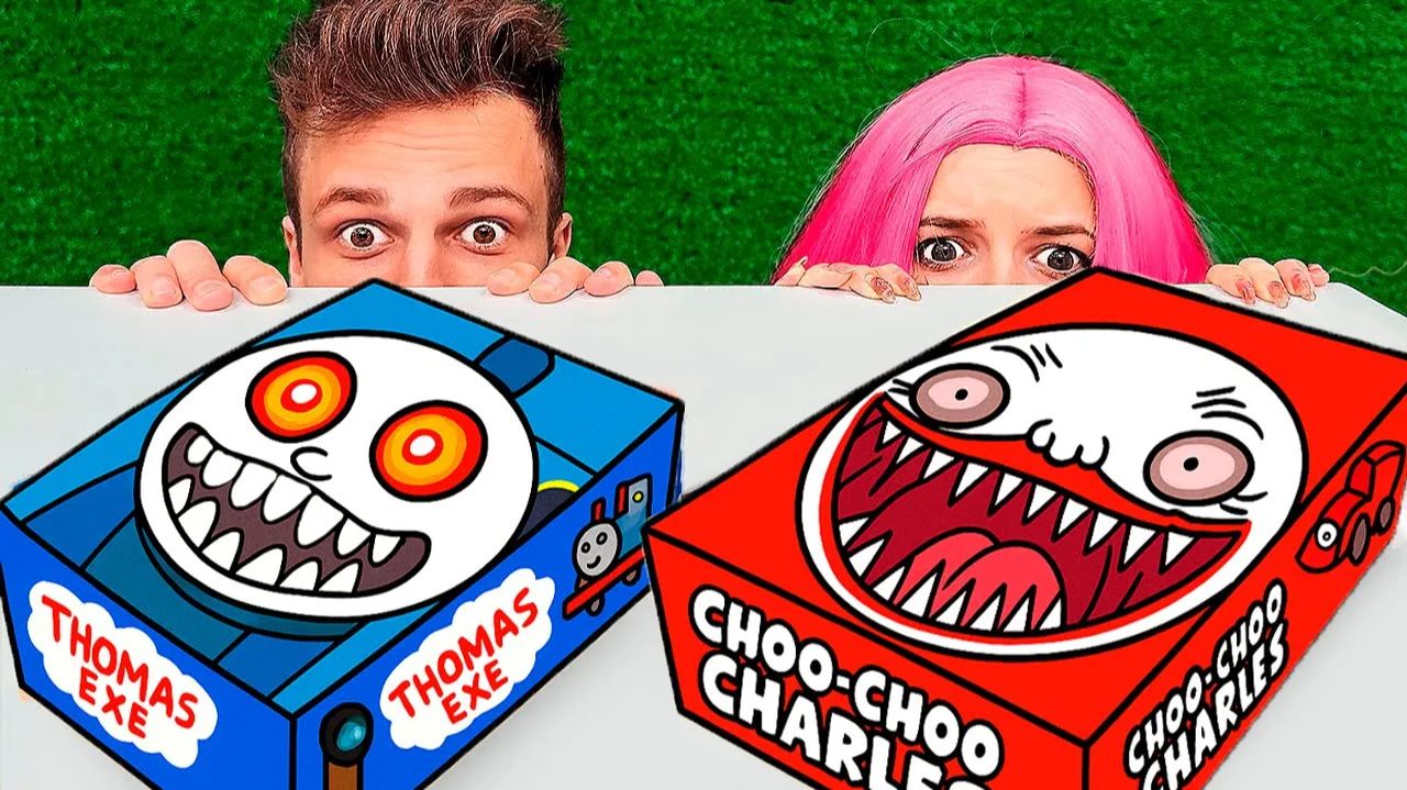 ПОСЛЕ СБОРКИ ЛЕГО В 3:00 ОНИ ОБА ПОЯВИЛИСЬ... ПАРОВОЗИК ТОМАС.ЕХЕ и ЧУ ЧУ ЧАРЛЬЗ!