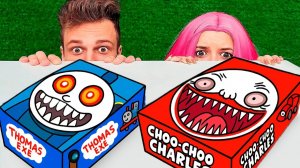 ПОСЛЕ СБОРКИ ЛЕГО В 3:00 ОНИ ОБА ПОЯВИЛИСЬ... ПАРОВОЗИК ТОМАС.ЕХЕ и ЧУ ЧУ ЧАРЛЬЗ!