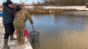 Поимки форели !!!