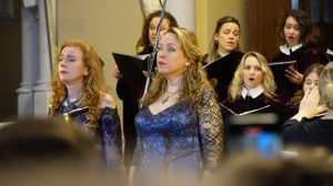 Светлана Полянская, Ольга Надеждина и хор «Магнификат» исполняют «Аве Мария» Вавилова