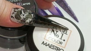 Черные ногти: ультра-стиль.Идеальная глубина и сдержанный блеск