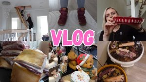 VLOG🇩🇪: БОСОНОГАЯ ОБУВЬ НА ЗИМУ/ МУЖ КУПИЛ САЛО😳/ ПОСЫЛКА ИЗ TK Maxx😍достаём декор 🎄
