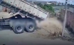 Побег самосвала