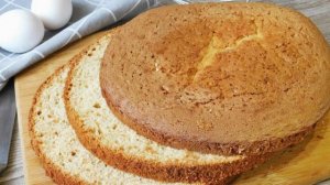 Бисквитный торт который получится у всех.