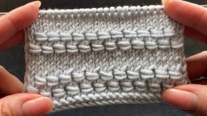 Горизонтальные дорожки на лицевой глади