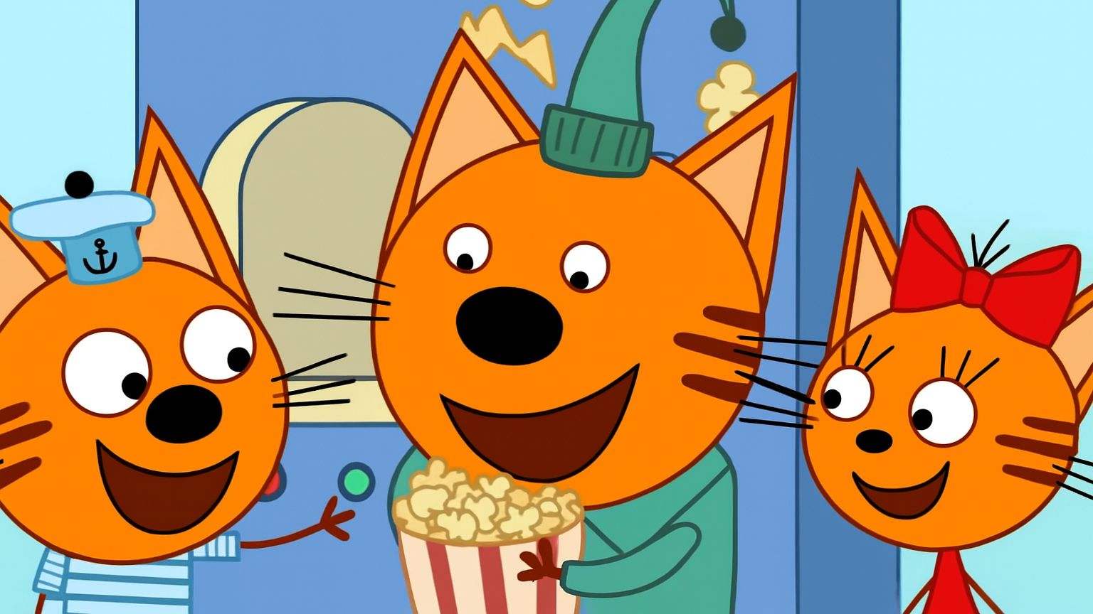 Три Кота 🐱🐱🐱 | День с Тремя Котами | Три Кота Мультик для детей смотреть | Развивающие игры детям