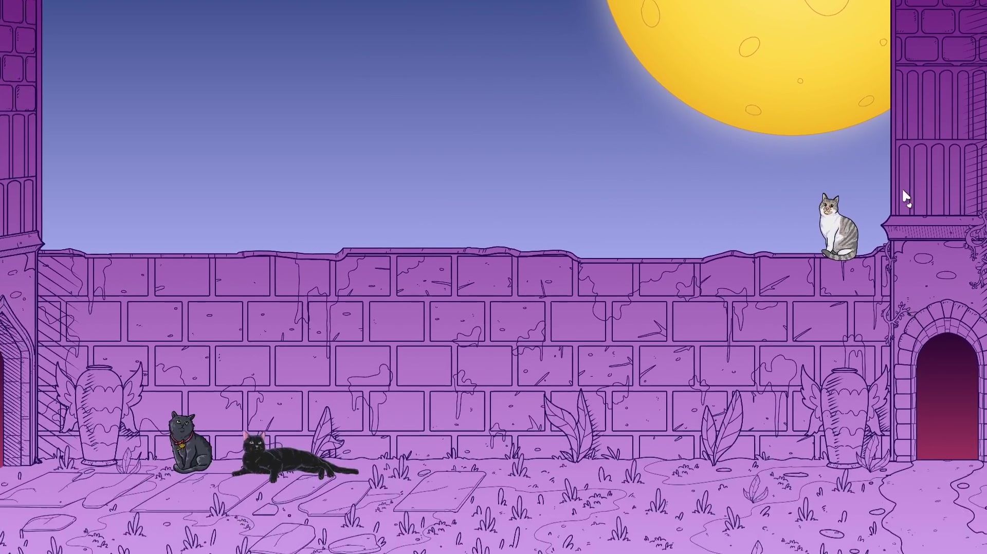 A Castle Full of Cats (2) Лаборатория и кладбище