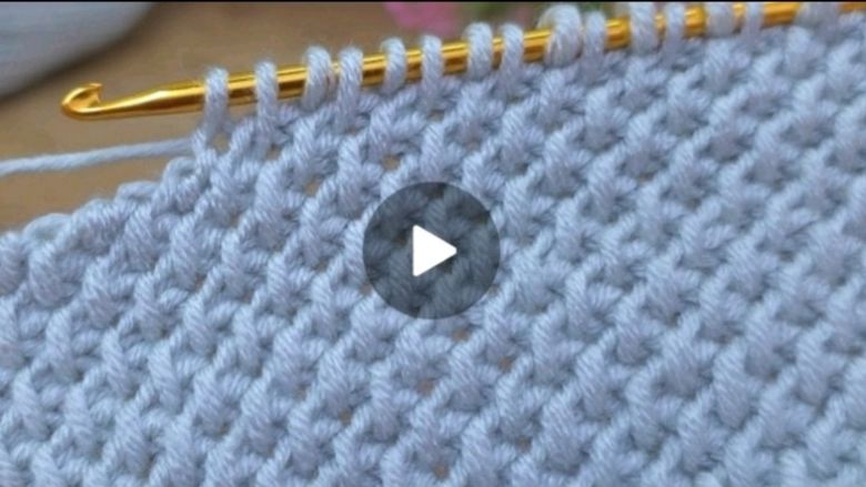 ТУНИССКОЕ ВЯЗАНИЕ КРЮЧКОМ❤ #все_в_жизни_связано #вязаниекрючком #тунисскоевязание смотреть онлайн