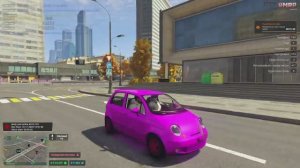 Погоня на МАТИЗЕ от ДПС //RMRP-АРБАТ//