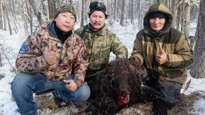 Охота на медведя в берлоге