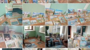 Выставка картин в отеле Лиго Морская.🎨🖌️🖼️