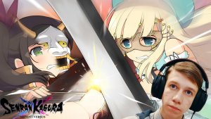 НЕОЖИДАННАЯ ВСТРЕЧА ДВУХ ПОДРУГ ДЕТСТВА [Homura's Crimson Squad] | SENRAN KAGURA SHINOVI VERSUS #47