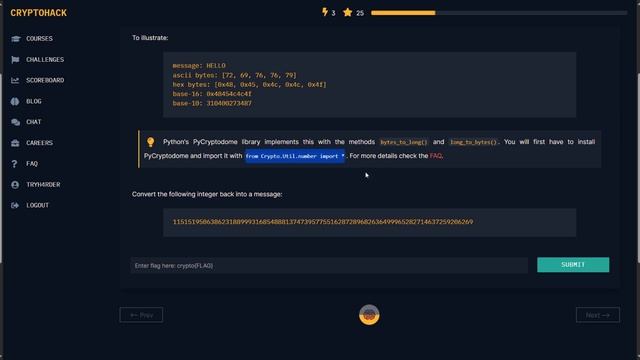 Криптография. Решаем CryptoHack смотреть онлайн