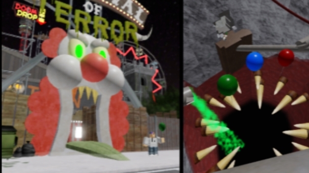 как мы с Марком попали на странный карнавал! как мы поиграли в побег из карнавала Терорра