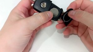Ключ Volkswagen / Замена батарейки / VOLKSVAGEN JETTA 6