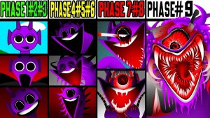 SPRUNKI: ЭПИЧНЫЙ MIX — СРАЖЕНИЕ ФАЗ ОТ 1 ДО 9! 🔄⚡👑