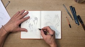 СкетчЛадони. Рисуем руки простыми способами.
