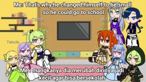 Tensei kizoku no isekai Boukenroku react to cain as anos voldigoad