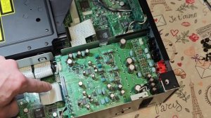 DVD-3910 как демонтировать аудио плату для сервиса.