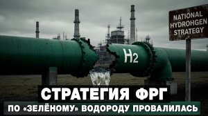 Стратегия ФРГ по «зелёному» водороду провалилась