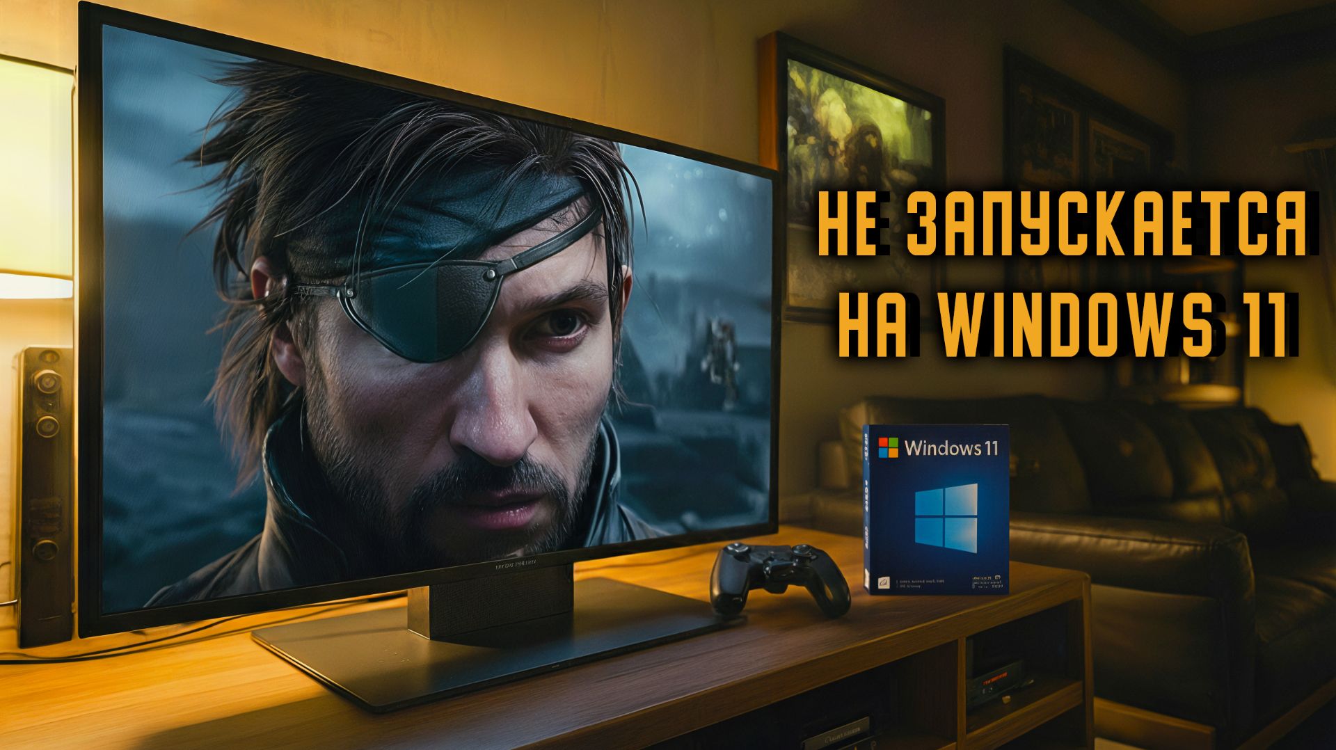 НЕ ЗАПУСКАЕТСЯ Metal Gear Solid V: The Phantom Pain на Windows 11 смотреть онлайн