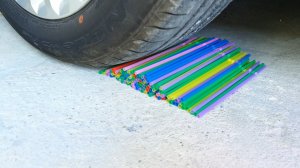 Сборник давилок, давим колесом машины пену для бритья и разные игрушки, развлекательное видео