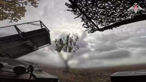 Боевая работа артиллеристов в зоне спецоперации