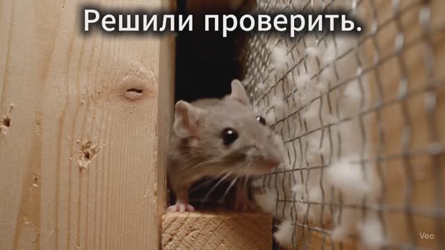 Мыши в каркасном Доме