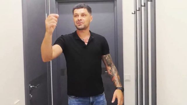 Перепланировка 1к квартиры в две студии.