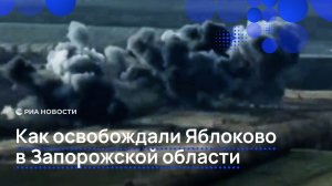 Как освобождали Яблоково в Запорожской области