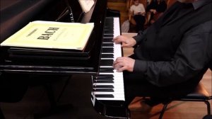 Bach Partita 6 e moll BWV 830, open rehearsal Moscow November 2025