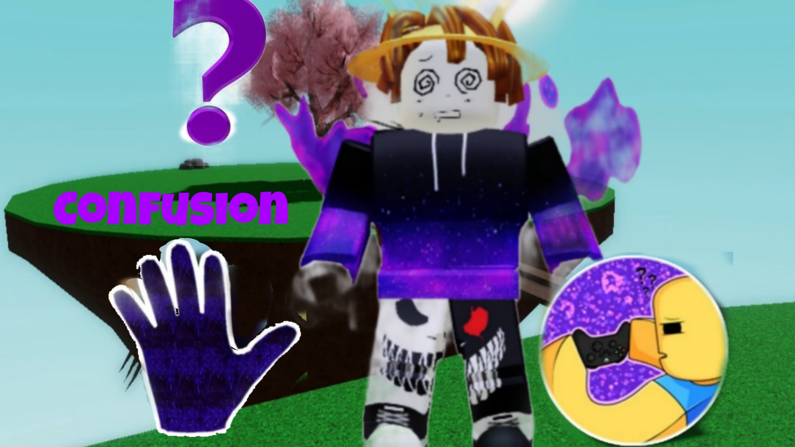как получить перчатку CONFUSION | Slap Battles Roblox