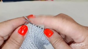 МК продолжение по кофточке "Россыпь Серебра"/ 5часть