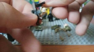 Обзор на Лего Фигурку омоновца. оценка 8/10.