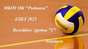 Волейбол девушки ЕШЛ 2025