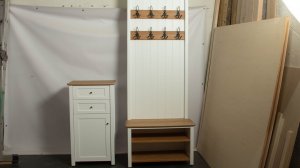 белая прихожая