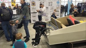 Лодки по моим проектам на выставке в парке Патриот