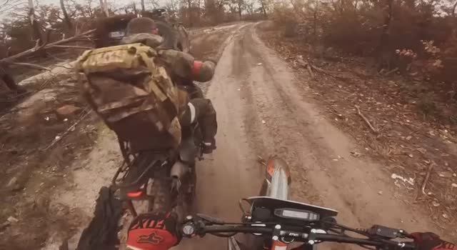 Утро у наших парней в зоне СВО